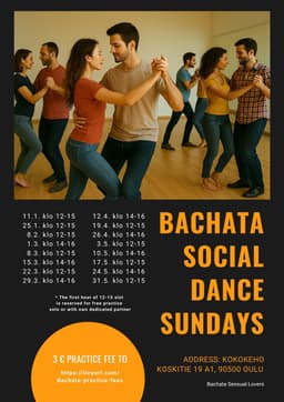 Bachata Social Dance Sundays